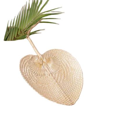 China DECORATION LEAF HAND FANS HANDMADE NATURAL HIGH QUALITY FROM HAND-FANS for sale