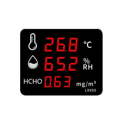 China Industrial High Accuracy Detection Lab LED And Display Temperature And Humidity Formaldehyde HCHO for sale