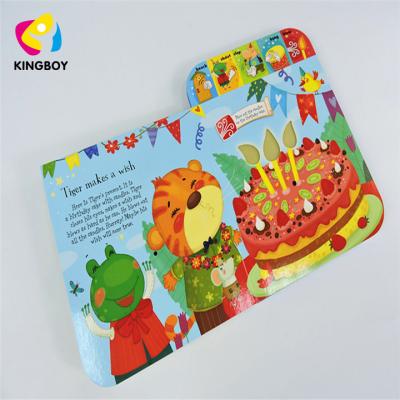 China paper & Cardboard Kids Sound Books Push Button Sound Book Cheap Book Printing for sale