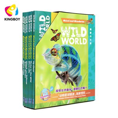 China paper & Cardboard Children Book Magazine Printing Healthy Book Reading Pen Book for sale