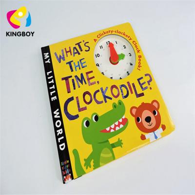 China paper & Cardboard Shape Punch Book Panel Children's Book Printing for sale