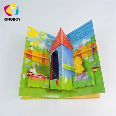 China paper & Cardboard Pop Up Book For Kids Board Book Printing for sale