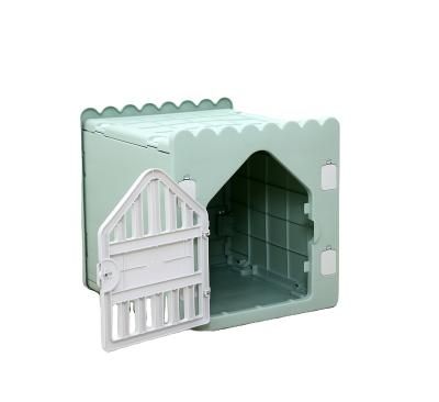 China Multi-size Breathable Warm Plastic Plastic Dog House Outdoor Pet House Sale Pet House for sale