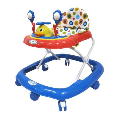 China Polyester Baby Walker Twist Toy Car Electronic Music and Baby Car and Lights Toys with Activity Playtray for sale