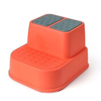 China Manufacturer Supply Design Living Room Furniture Easy Colorful Hot Sale Plastic Plastic Two Step Bath Stool Chair For Kids for sale