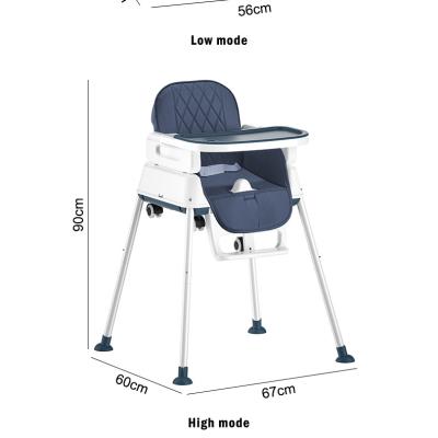 China Safety Comfortable Baby Dining Chair Wholesale Metal and Plastic Umpire Chair Multifunctional Children Kids Chair for Baby Feeding Chair Eat for sale