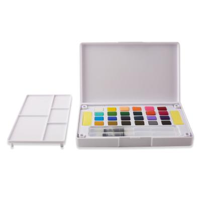 China High quality artist watercolor palette 24colors water color paint for sale