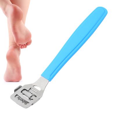 China Non-variable Foot File Corn Callus Remover Stainless Steel Foot Care Tools Foot File Hard Dead Skin Remover Cutter for sale