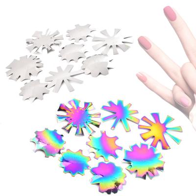 China Wholesale Nail Art Stamping Plate French Nail Polish Color Display Plate Eco - Friendly for sale