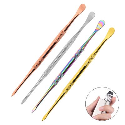 China New Portable Stainless Stick Dab Tool Smoking Accessories Cleaning Dab Tool for sale