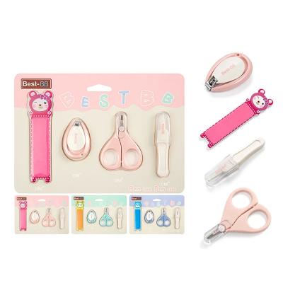 China Manicure Newborn Nail Kit Blue Toe Nail Clipper Kit For Babies Customized zu verkaufen