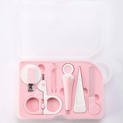 China 6 In 1 Infant Healthcare Kit Baby Brush And Comb Sets Manicure Brush zu verkaufen