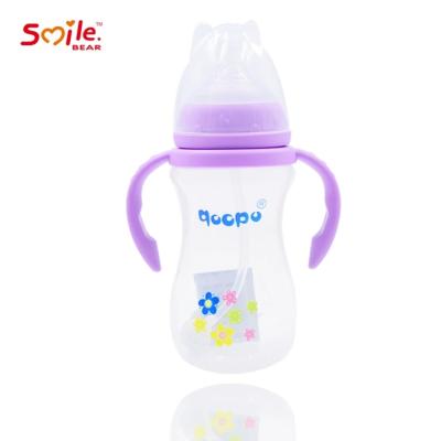 China BPA Free Silicone Feeding Bottle Anti Fall With Temperature Sensing Te koop