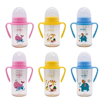 China Milk Baby Feeding Bottle BPA Free Food Grade Silicone Eco Friendly Te koop