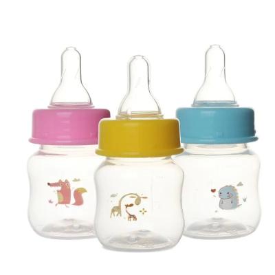 China 60ml Food Grade Factory Wholesale Newborn Baby Bottle Anti-Colic Baby Feeding Bottle PP Plastic Baby Bottle for sale