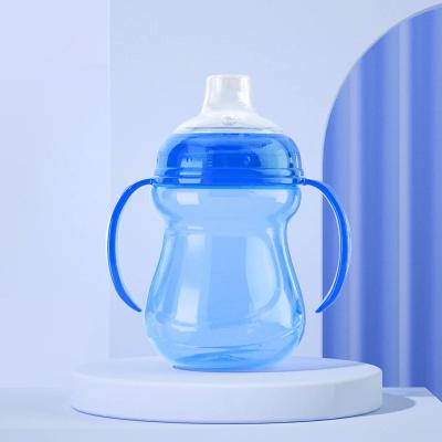 China Silicone Baby Training Sippy Cups Infant Kids Toddler Drinking Silicone Baby Cup for sale