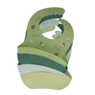 Κίνα Silicone Infant Drool Bibs 100% Food Grade Eco Friendly Custom Logo προς πώληση