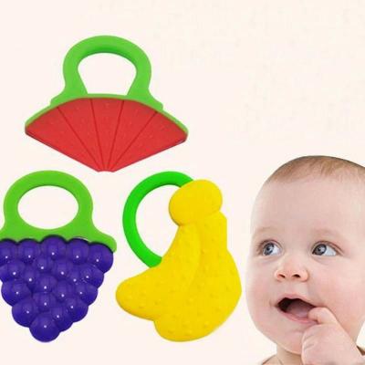 China Newest  Wholesaler Baby Products Hot Sale Silicone Teething Toy Baby Teeth Toy Silicone Teether for sale