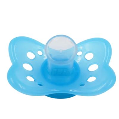 中国 Printed Silicone Nipple Pacifier Baby Sleep Soother Pacifier Eco Friendly 販売のため