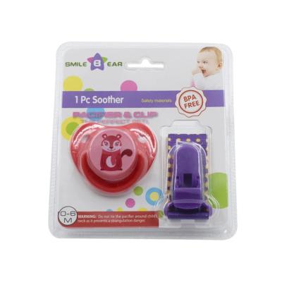 中国 Food Grade Silicone Pacifier For Newborn BPA Free Baby Soother Pacifier 販売のため