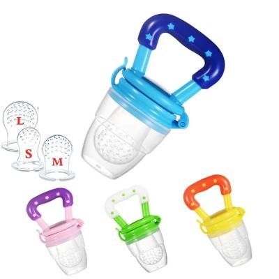 中国 Food Grade Silicone Infant Pacifier Soft Nipple Fruit Feeder BPA Free 販売のため