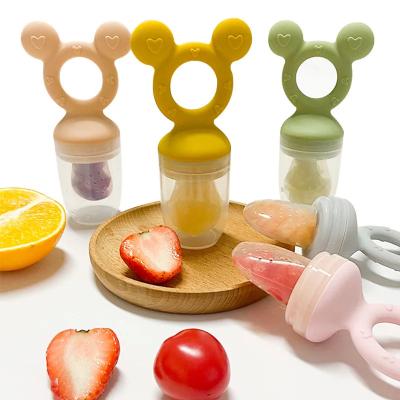 中国 BPA Free Silicone Infant Pacifier Feeding Food Fresh Baby Fruit Feeder Pacifier 販売のため