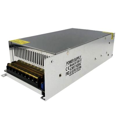 China Factory direct sale cctv power supply 12V100A led changeover power supply 1200w 12v power supply 242*125*65MM for sale