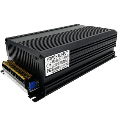 China Switching Power Supply 1500w 220v AC To DC Converter Power Supply 60v 1500w 25a 245*132*72MM DC Power Supply for sale