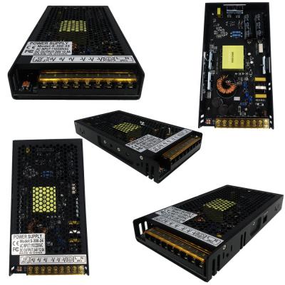 China AC 110v 220v 24v 12.5a 24v 300w 21*115*31MM high quality adapte 24v 12.5amp power supply switching power supply for sale