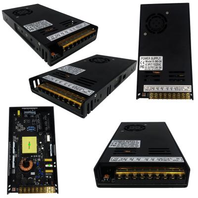 China AC 110v 220v 24v 360w 24v 15a 215*115*31MM high quality adapte 24v 15amp power supply switching power supply for sale