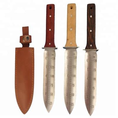 China Non-variable Popular Bench Handle Garden Tools Hori Wooden Hori Knife for sale