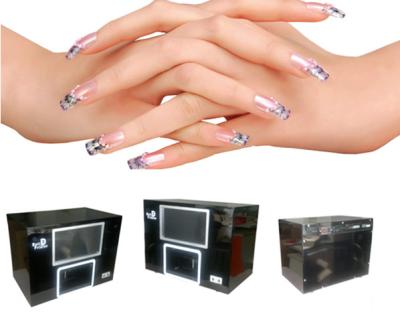 China Colorful Digital Nail Art Machine Automatic 3D Finger Nail Printing Machine for sale