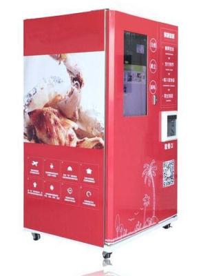 China Metro Station , Airport Elevator Vending Machine Red / Automatic Products Vending Machine for sale