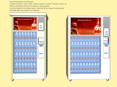 China Free Sample Sack Offering in liquid, bag, box ! Attractive Smart Vending Machine for Wine, Perfume, Cosmetic , Liqudor for sale