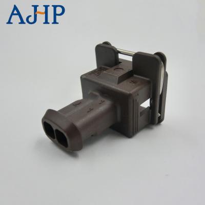 China 2pin Automotive Auto Wire Harness Connector Housing For PBT-GF30 for sale