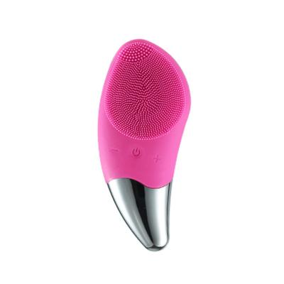 China Good Quality Octopus Manual Face DEEP CLEANING Cleansing Scrubber Led Silicone Korean Facial Massage Cleansing Brush for sale