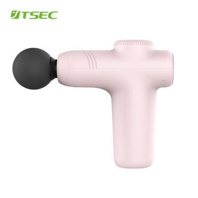 China 2021 New Fashion Mini Fascia Muscle Massager Dropshipping Fashion Gun Massage Vibration Screen Screen 2021 Deep Massage Gun for sale