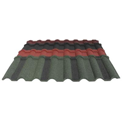 China Minimalist German Roof Tiles Moisture Proof Stone Coated Roofing Sheet Metal Roofing Prices for sale