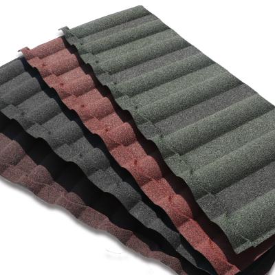 China Heat Resistance Waterproof Roof Tiles Anti-UV Stone Coated Africa Alu Zinc Roofing Sheets Cheapest Price for sale