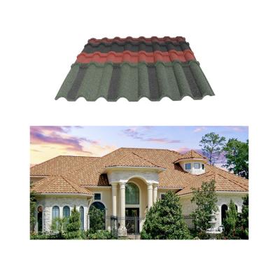 China Wear Resistant Cheap Price Durable Metal Slate Roofing Tiles For Villa Roof Decoration Slate Tiles Coated Stone for sale