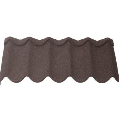 China Best Quality Modern Bond Classic Milan Stone Coated Metal Roofing Tiles Steel Shingles Sheets Wave Roof Tiles For American for sale