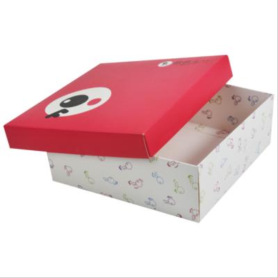 China Handmade Exquisite Custom Mixed Color Sturdy Packaging Boxes Logo Printed Gift Top And Bottom Lid Off Shoe Paper Box for sale