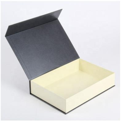 China Handmade Wholesale Cosmetic Paper Book Cardboard Luxury Shoe Packaging Boxes Custom Logo Package Black Box For Clothes for sale