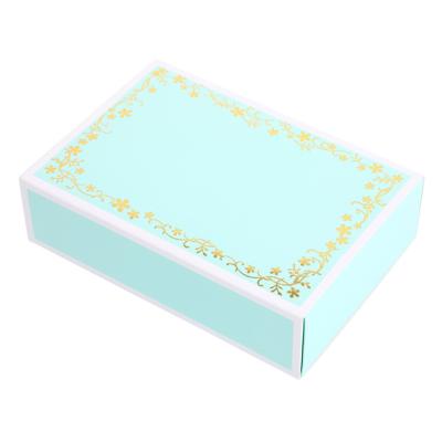 China Wholesale Custom Logo Printed Handmade Jewelry Storage Boxes Gift Wrapping Paper Mixed Color Gift Drawer Box for sale