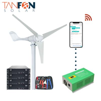 China cheap FD-5000 30000 watt inverter wind turbine 5 kilowatt power 5 kilowatt wind turbine for sale