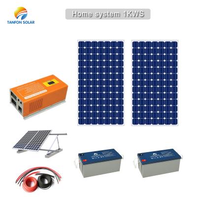 China High Quality Home Appliance Off-Grid 5kw Low Power PV System Supplier ISO CE Certification for sale