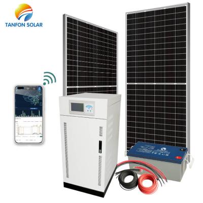 China Home Hybrid Solar System 15kw Solar System for sale