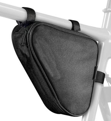 China Fashion Bicycle Storage Bag Triangle Saddle Frame Pouch For Cycling Cycling Front Tube Bag for sale