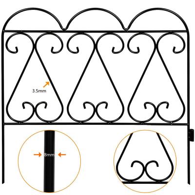 China Waterproof Modern Minimalist Villa Yard Garden Fence Park Decorative Fence Garden Fence for sale