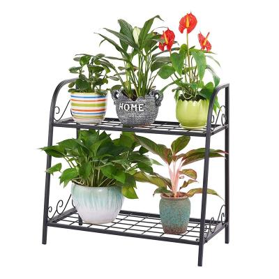 China Modern wholesale high quality multi-functional multi-layer indoor home balcony racks floor-standing living room flower pot shoe rack for sale